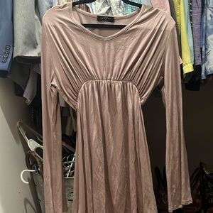 Ls tan shirt XL